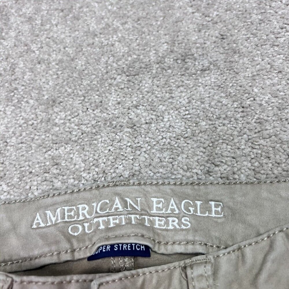 American Eagle Jegging Super Stretch Women's Tan Size 2 Pockets - Picture 11 of 12